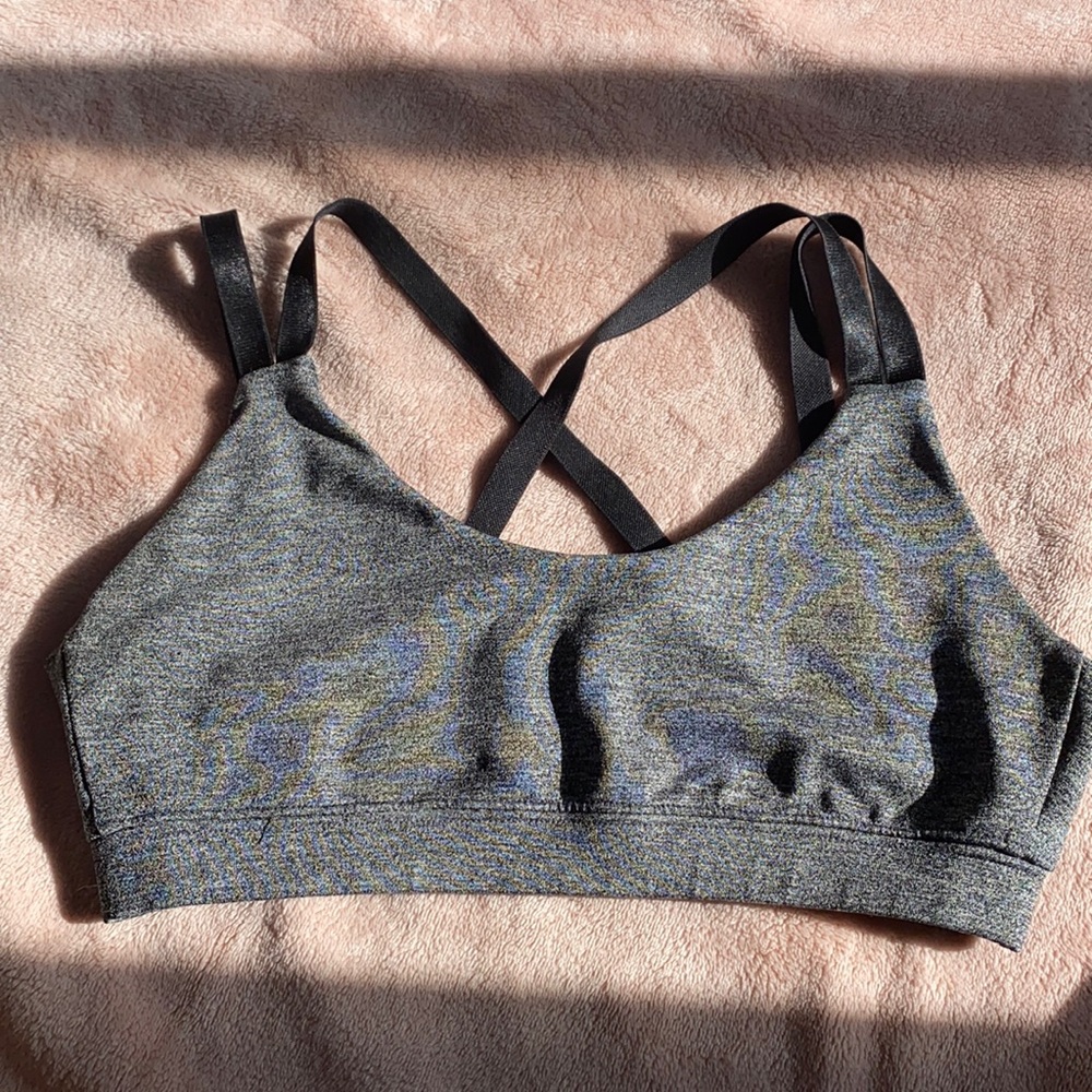 Forever 21 Grey Sports Bra